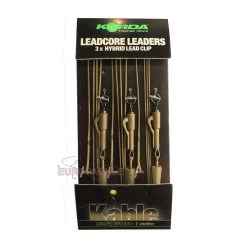 Korda Leadcore Leaders Hybrid Lead Clip Weed/Silt