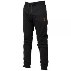 Fox Collection Black & Orange Lightweight Joggers