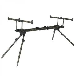 Fox Ranger MK2 4-Rod Camo Rodpod Inclusief Tas -Winkel Voor Visuitrusting 117403310607Fox Ranger MK2 4 Rod Camo Rodpod Inclusief Tas