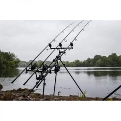 Fox Ranger MK2 4-Rod Camo Rodpod Inclusief Tas -Winkel Voor Visuitrusting 117403410608Fox Ranger MK2 4 Rod Camo Rodpod Inclusief Tas