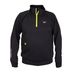 Fox Matrix Minimal Black/Marl Quarter Zip Pullover