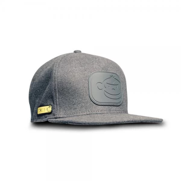 Ridgemonkey Apearel Dropback Snapback Grey 3 Ridgemonkey Apearel Dropback Snapback Grey