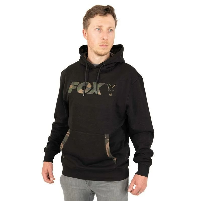 Fox Lightweight Black/Camo Hoody 3 Fox Lightweight Black/Camo Hoody
