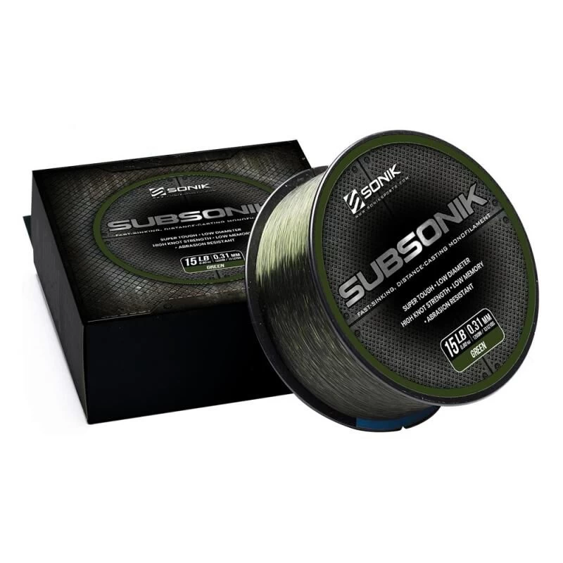 Sonik Subsonik Monofilament Green 1200M 3 Sonik Subsonik Monofilament Green 1200M