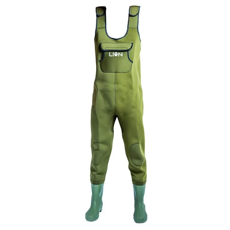 Lion Waders Neoprene 5mm Green PVC Boot 2 Lion Waders Neoprene 5mm Green PVC Boot