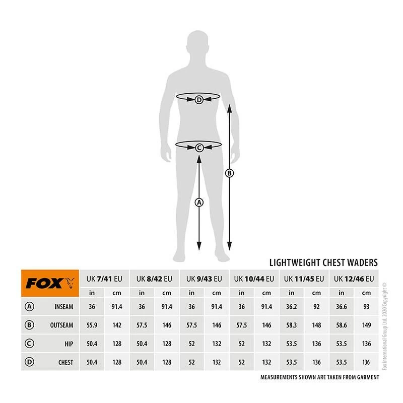 Fox Lightweight Green Waders 10 Fox Lightweight Green Waders - Afbeelding 8