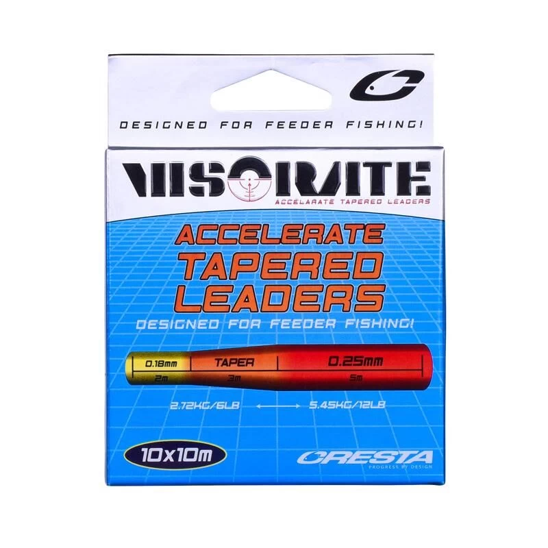 Cresta Visorate Intenz Tapered Leader 0.18mm-0.25mm - Afbeelding 2